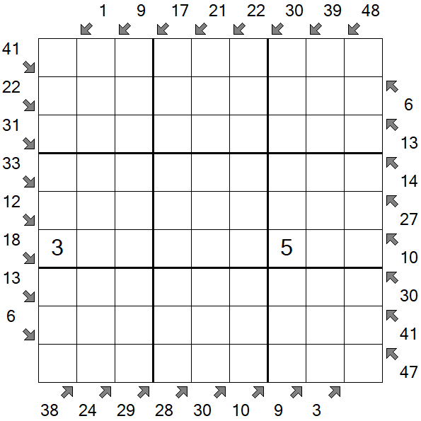 Little Killer Sudoku - Hard