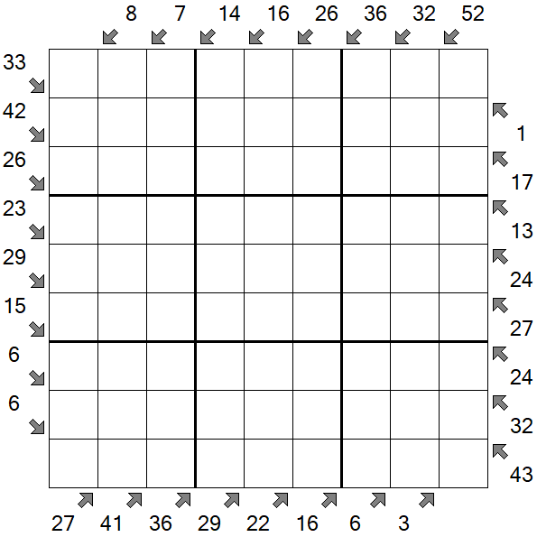 Little Killer Sudoku - Hard