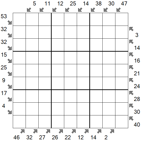 Little Killer Sudoku - Hard