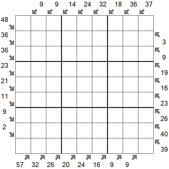 Little Killer Sudoku - Hard