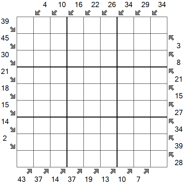 Little Killer Sudoku - Hard