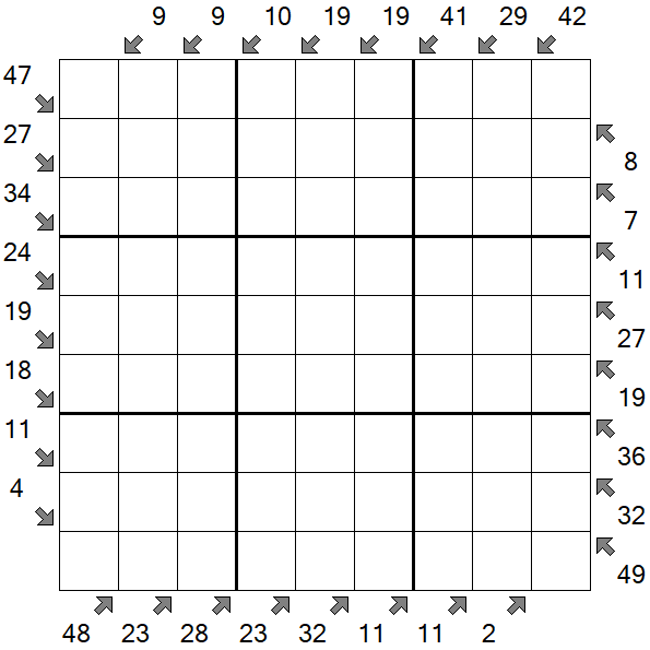 Little Killer Sudoku - Hard