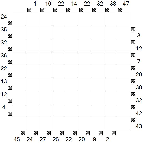 Little Killer Sudoku - Hard