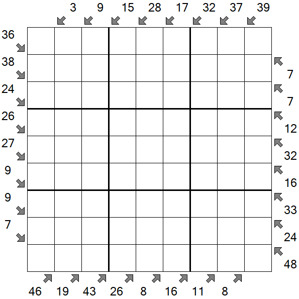 Little Killer Sudoku - Hard