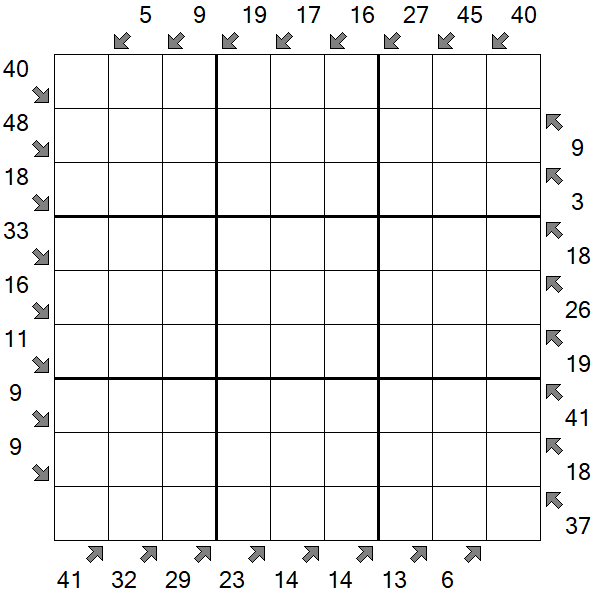 Little Killer Sudoku - Hard