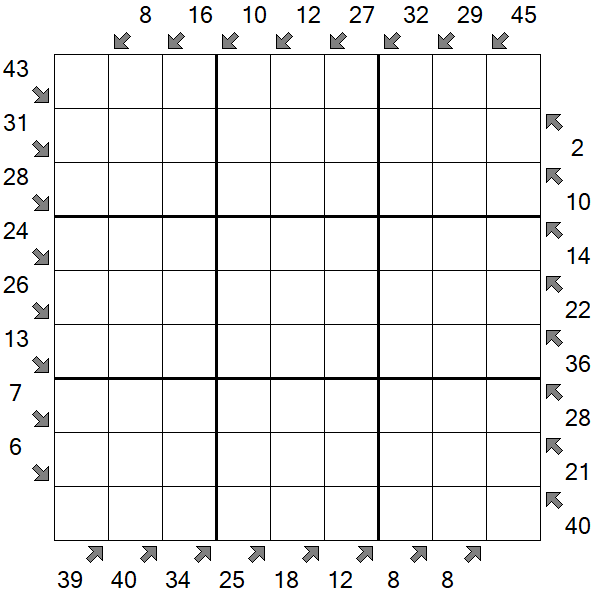 Little Killer Sudoku - Hard