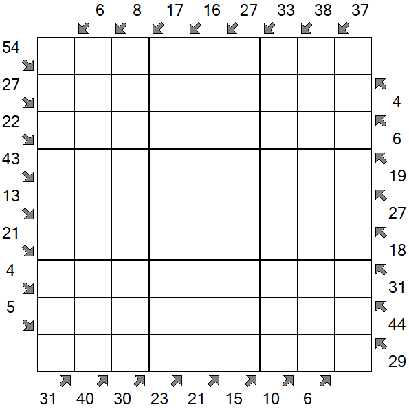 Little Killer Sudoku - Hard