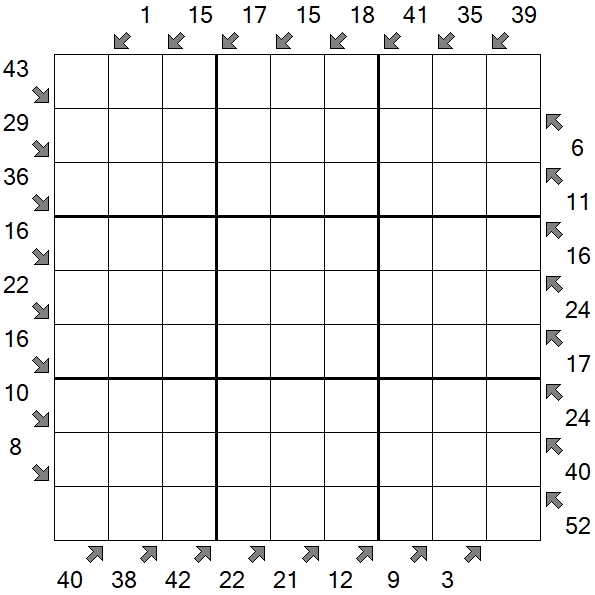 Little Killer Sudoku - Hard