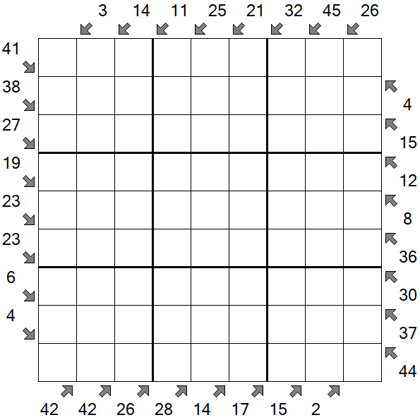 Little Killer Sudoku - Hard