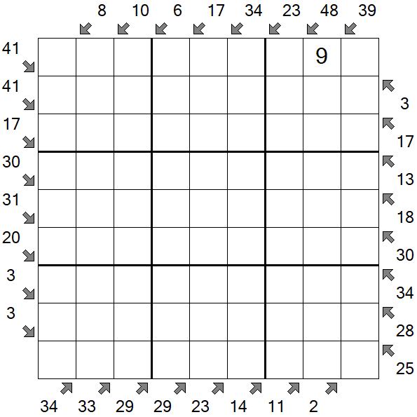 Little Killer Sudoku - Hard