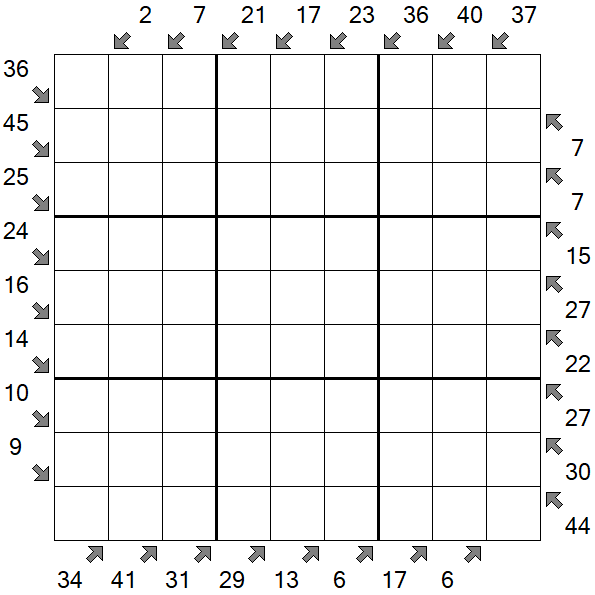 Little Killer Sudoku - Hard