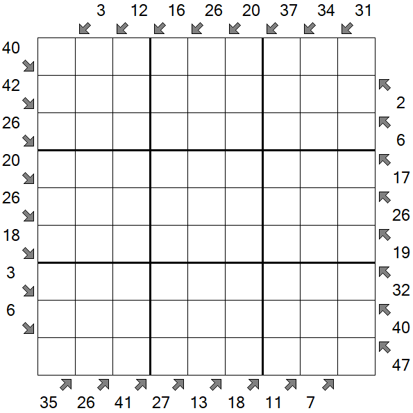 Little Killer Sudoku - Hard