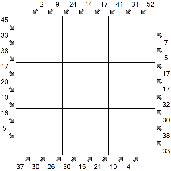 Little Killer Sudoku - Hard