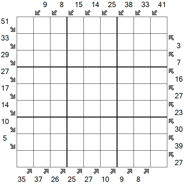Little Killer Sudoku - Difícil