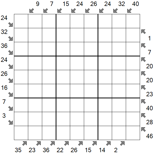 Little Killer Sudoku - Hard