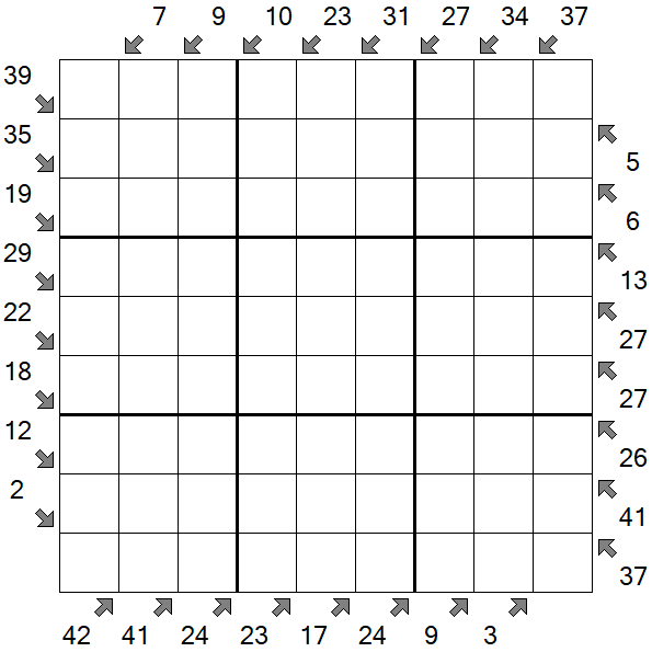 Little Killer Sudoku - Difícil
