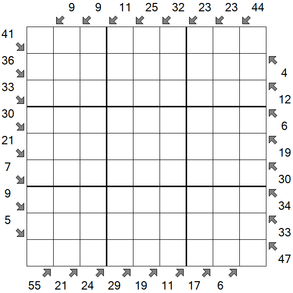 Little Killer Sudoku - Difícil