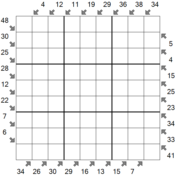 Little Killer Sudoku - Hard