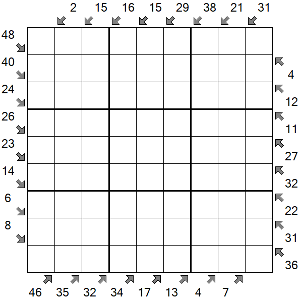 Little Killer Sudoku - Hard
