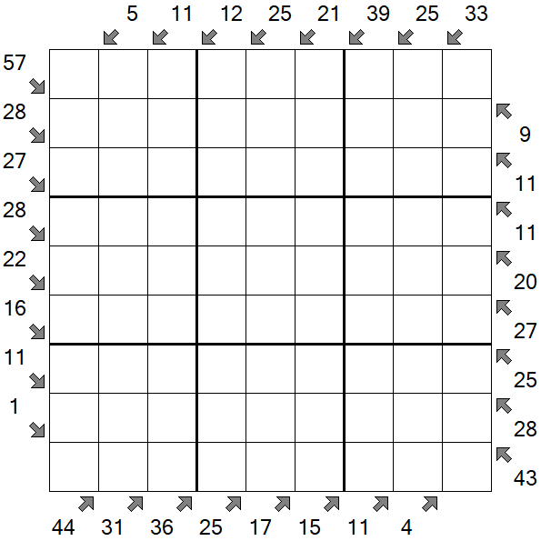 Little Killer Sudoku - Hard