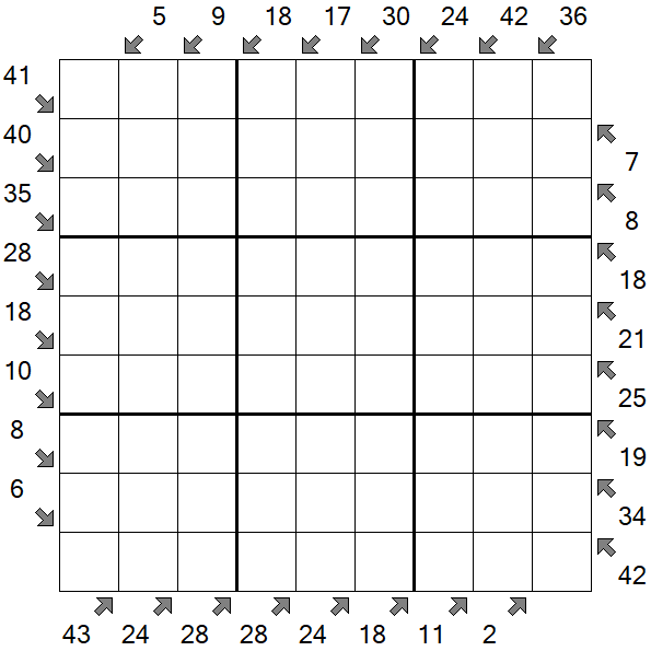 Little Killer Sudoku - Difícil