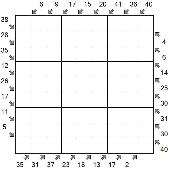 Little Killer Sudoku - Difícil