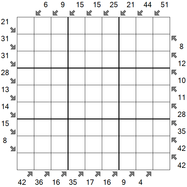 Little Killer Sudoku - Hard