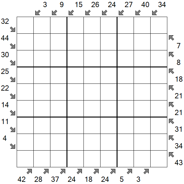 Little Killer Sudoku - Hard
