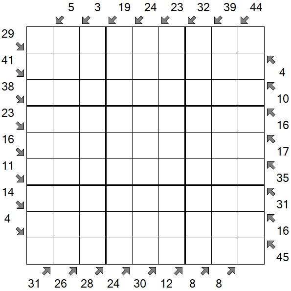 Little Killer Sudoku - Difícil