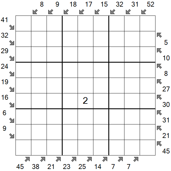 Little Killer Sudoku - Difícil