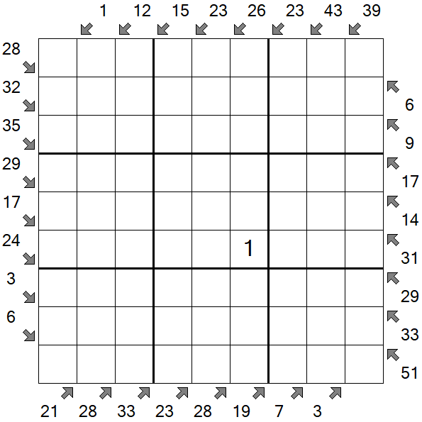 Little Killer Sudoku - Hard