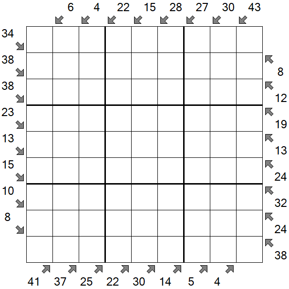 Little Killer Sudoku - Hard