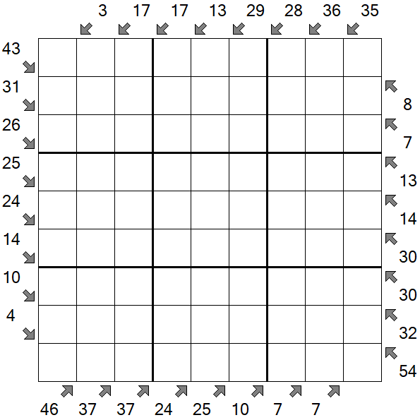 Little Killer Sudoku - Hard
