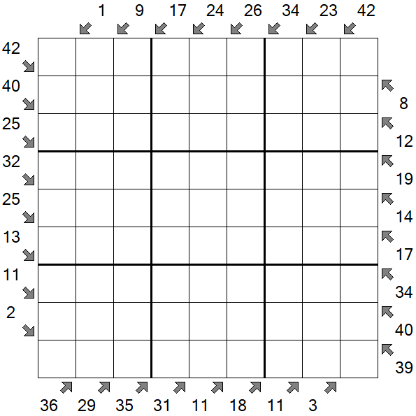 Little Killer Sudoku - Hard