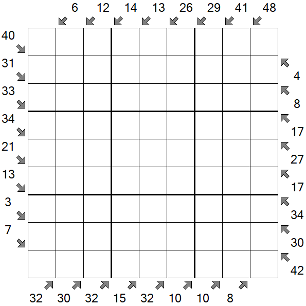 Little Killer Sudoku - Hard