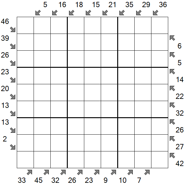 Little Killer Sudoku - Difícil