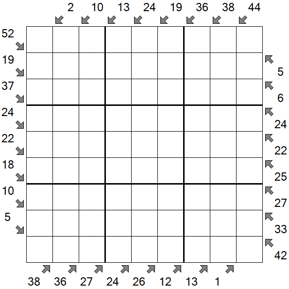 Little Killer Sudoku - Difícil