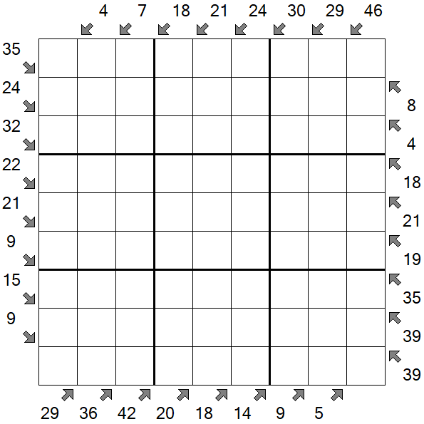 Little Killer Sudoku - Hard