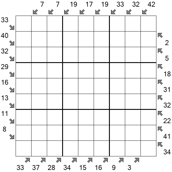 Little Killer Sudoku - Hard