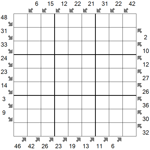 Little Killer Sudoku - Hard