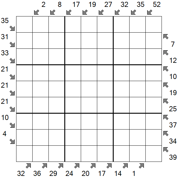 Little Killer Sudoku - Hard