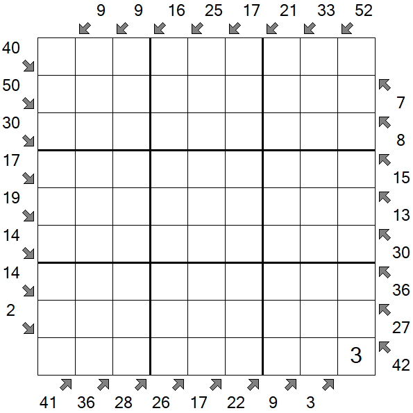 Little Killer Sudoku - Hard