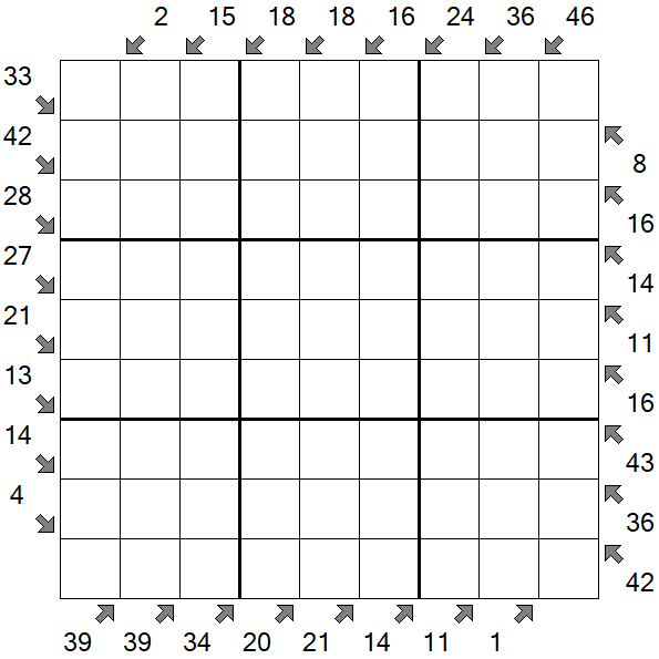 Little Killer Sudoku - Difícil