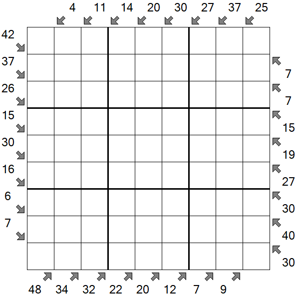 Little Killer Sudoku - Hard