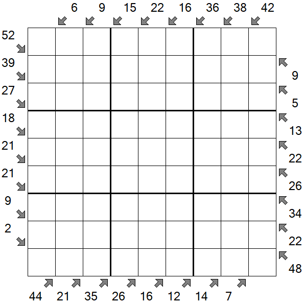 Little Killer Sudoku - Hard