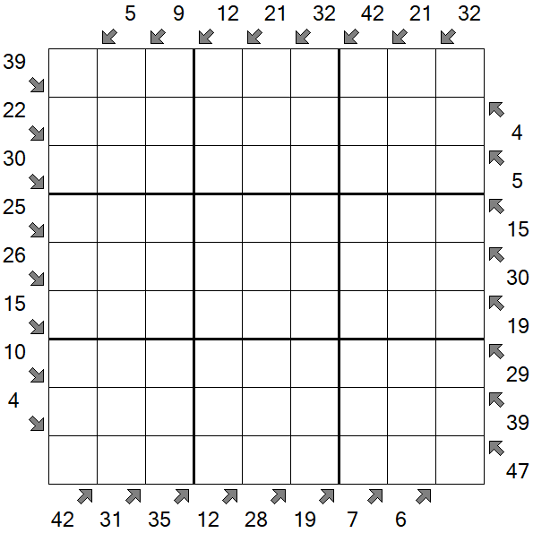 Little Killer Sudoku - Hard