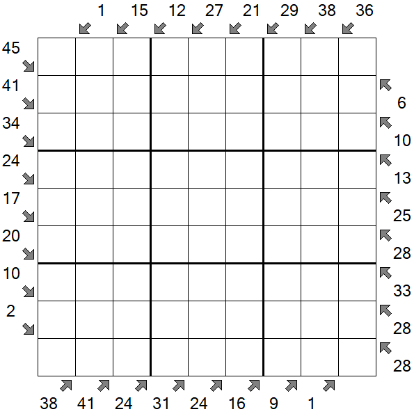 Little Killer Sudoku - Hard