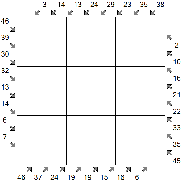 Little Killer Sudoku - Hard