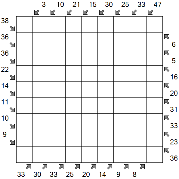 Little Killer Sudoku - Hard