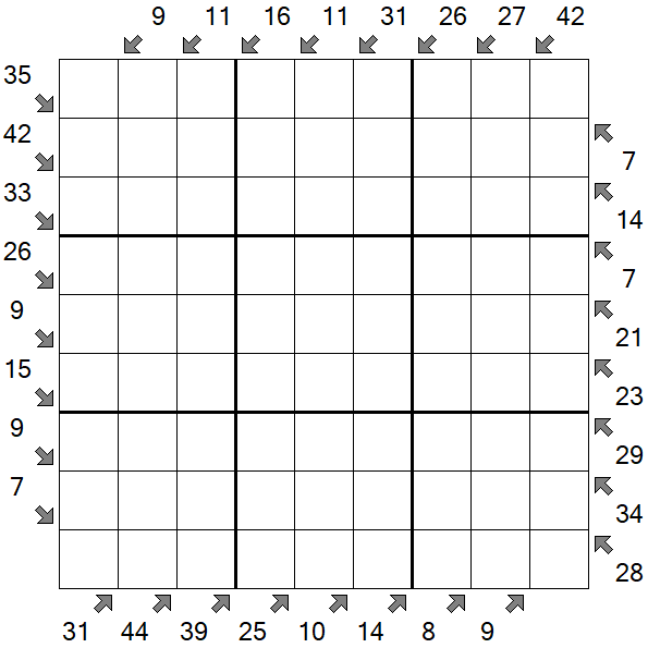 Little Killer Sudoku - Hard